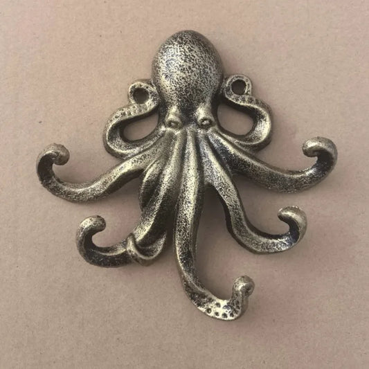 Cast Iron Octopus Hook