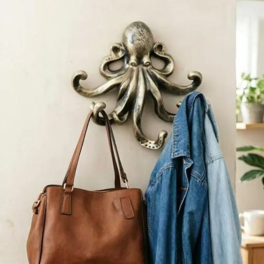 Cast Iron Octopus Hook
